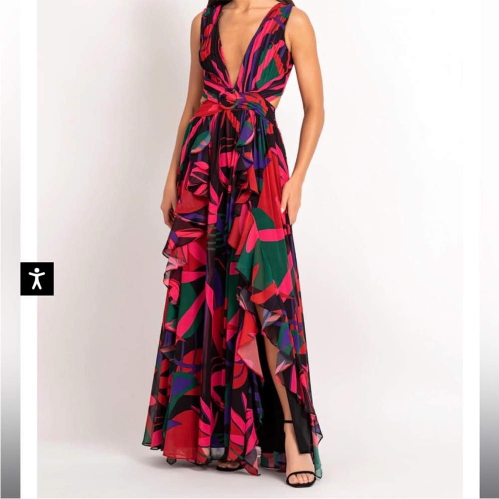 PatBo Rio Cut Out Maxi Dress - Sz 8 Altered to Size 6